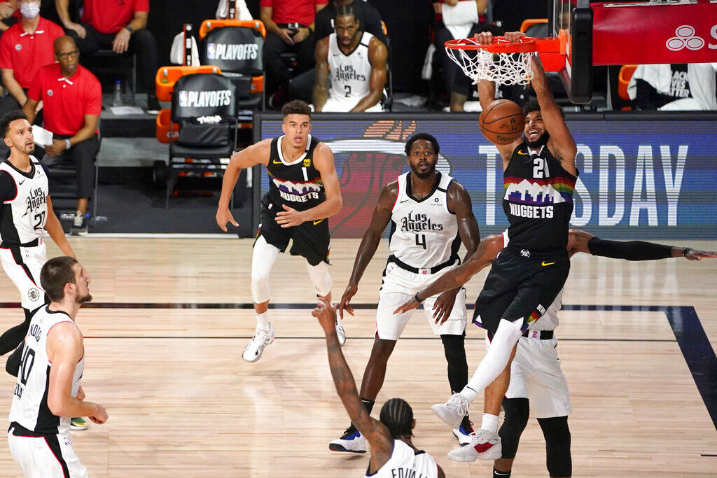 APTOPIX Clippers Nuggets Basketball